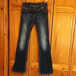 Miss Me boot cut jeans ( girls) size 14
